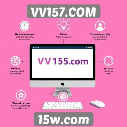Recursos e funcionalidades do site VV157.COM